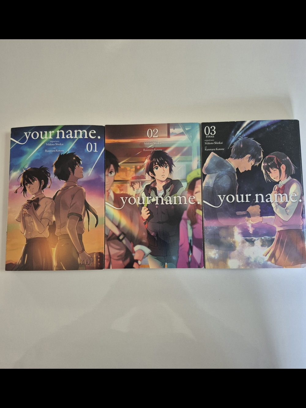 Your Name. Volumes 1-3 Manga Complete Set -